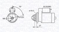 HELLA 8EA012526971 - Motor de arranque