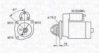 LUCAS LRS00733 - Motor de arranque