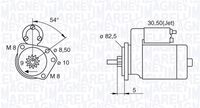 LUCAS LRS00891 - Motor de arranque