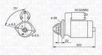 LUCAS LRS02502 - Motor de arranque