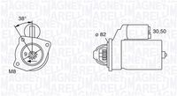 HELLA 8EA011610931 - Motor de arranque