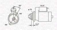 LUCAS LRS01461 - Motor de arranque