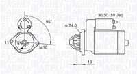 LUCAS LRS02399 - Motor de arranque