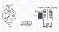 HELLA 8EL011711631 - Alternador