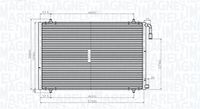 HART 616715 - Condensador, aire acondicionado