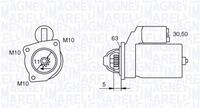 HELLA 8EA011611001 - Motor de arranque