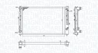 HART 603225 - Radiador, refrigeración del motor