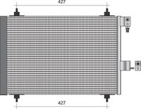 KAMOKA 7800145 - Condensador, aire acondicionado