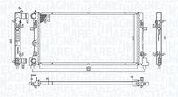 KAMOKA 7705176 - Radiador, refrigeración del motor