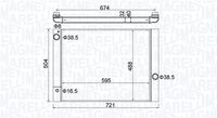 HART 612314 - Radiador, refrigeración del motor