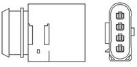 HELLA 6PA358066401 - Sonda Lambda
