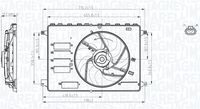 DOGA EFO086 - Ventilador, refrigeración del motor