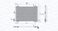 KAMOKA 7800145 - Condensador, aire acondicionado