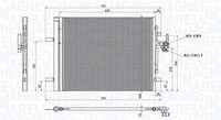 KAMOKA 7800021 - Condensador, aire acondicionado