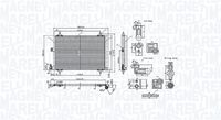 KAMOKA 7800145 - Condensador, aire acondicionado