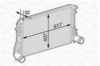 KAMOKA 7750120 - Radiador de aire de admisión