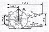 DOGA EFI034 - Ventilador, refrigeración del motor