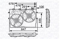DOGA EFI184 - Ventilador, refrigeración del motor