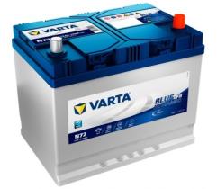 Varta N72 - Varta n72   72ah 760a 261x175x220mm +derecha efb start stop