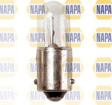 Napa NBU1233 - NAPA LAMPARA SENALIZACION 12V 4W T4W MCC